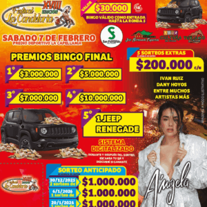 Bingo Festival La Candelaria 2026