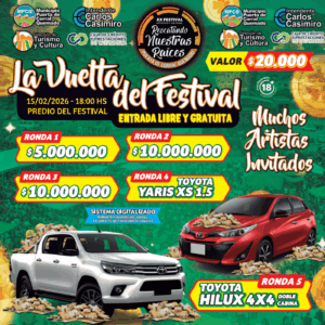 Bingo Rescatando Nuestras Raices 2026 - Municip. Puerta Corral Quemado