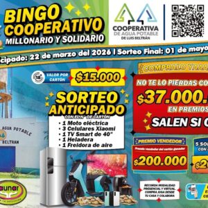 Bingo Cooperativo Millonario y Solidario - 2026