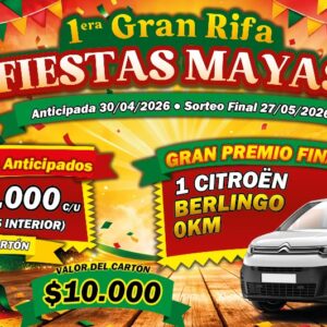 1° Gran Rifa - Fiestas Mayas